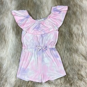 Size 5 btween Tye-dyed Sleeveless Romper